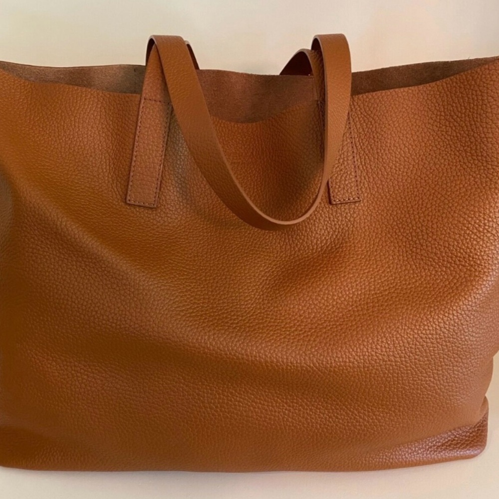 Everlane Soft Day Tote ⭐️ like new ⭐️ cognac